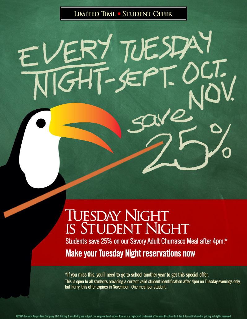 Student Dinner Special